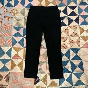 black low rise skinny rag & bone trouser size 6